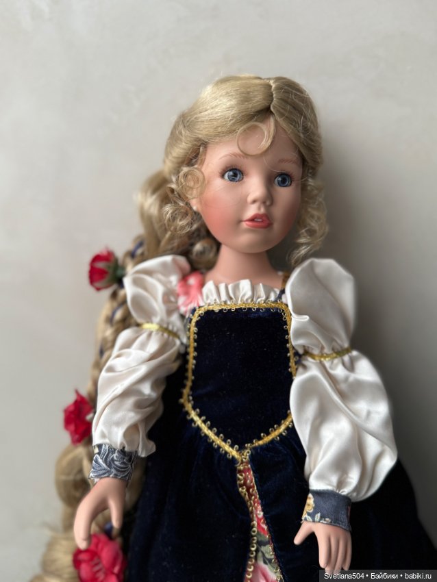 Rapuzel от Susan Wakeen — Фарфоровые куклы (фото 10)