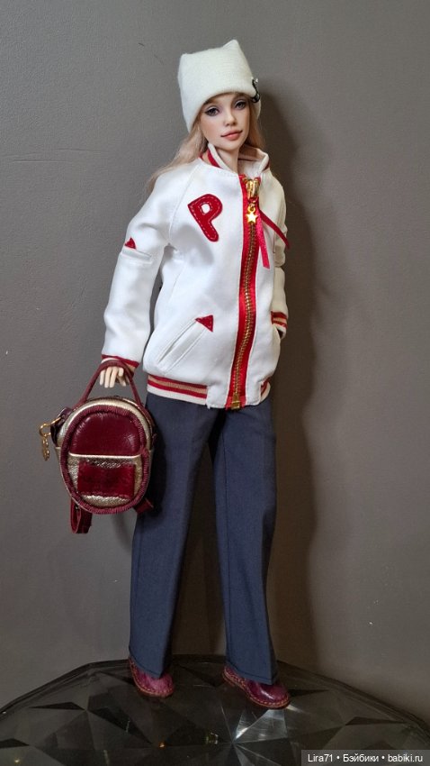 Бомбер на девочек МСД — Одежда для BJD (фото 2)