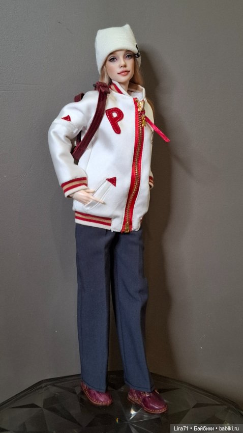 Бомбер на девочек МСД — Одежда для BJD (фото 4)