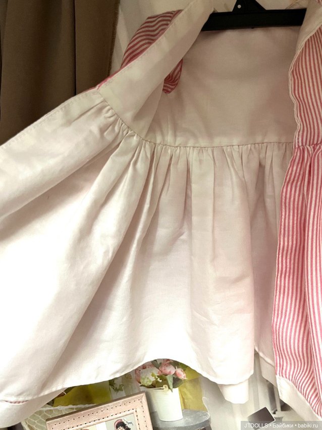 Платье для антикварной, винтажной куклы (фото 7)