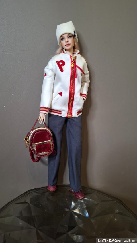 Бомбер на девочек МСД — Одежда для BJD (фото 3)