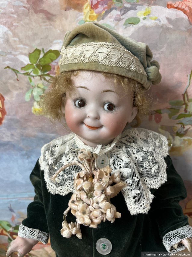 Hertel&Schwab 173 Гуглик "Jubilee Googly" рост 37 см (фото 3)