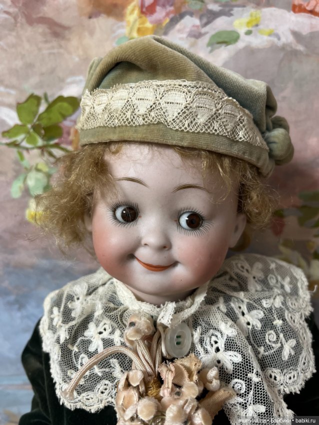 Hertel&Schwab 173 Гуглик "Jubilee Googly" рост 37 см (фото 8)