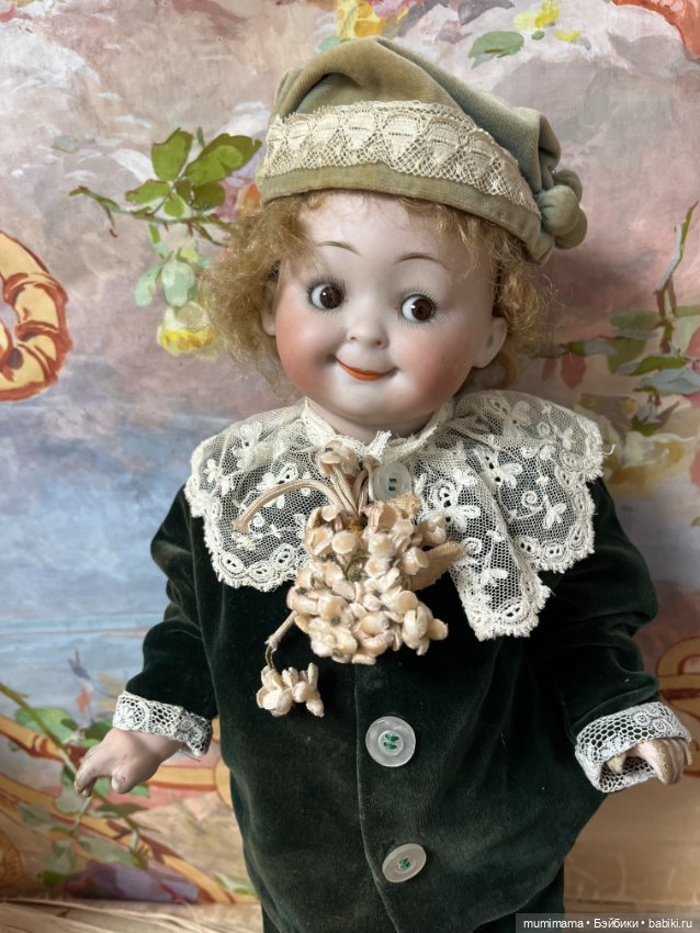 Hertel&Schwab 173 Гуглик "Jubilee Googly" рост 37 см (фото 4)