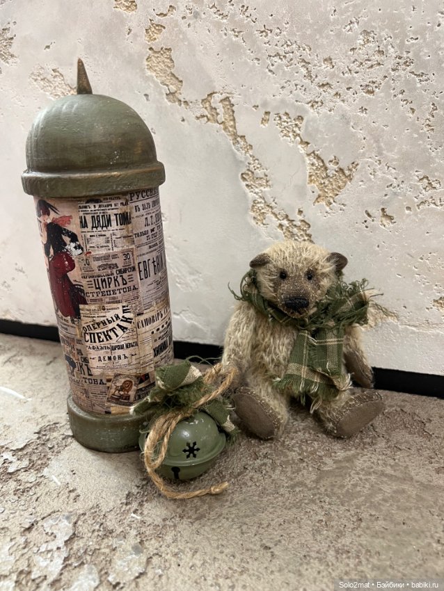 Маленький мишка тедди — Авторские игрушки