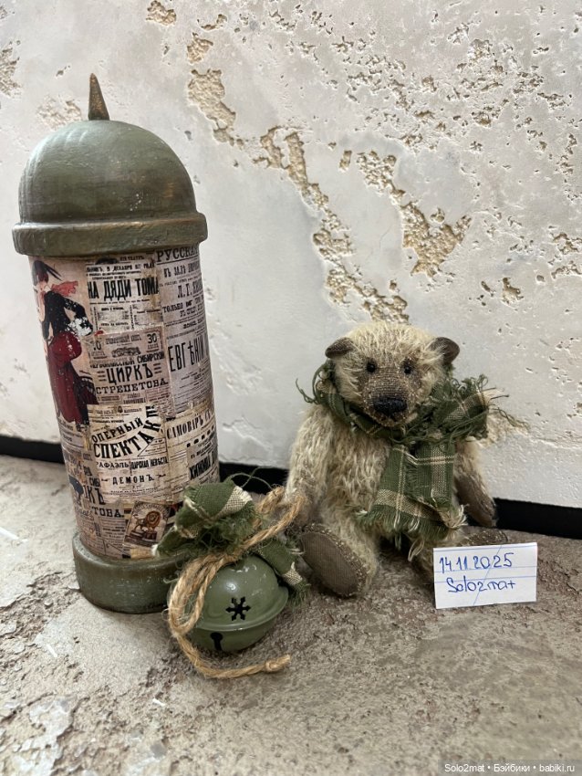 Маленький мишка тедди — Авторские игрушки (фото 3)