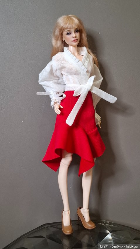 Юбочка для девочек 1/4 — Одежда для BJD (фото 2)