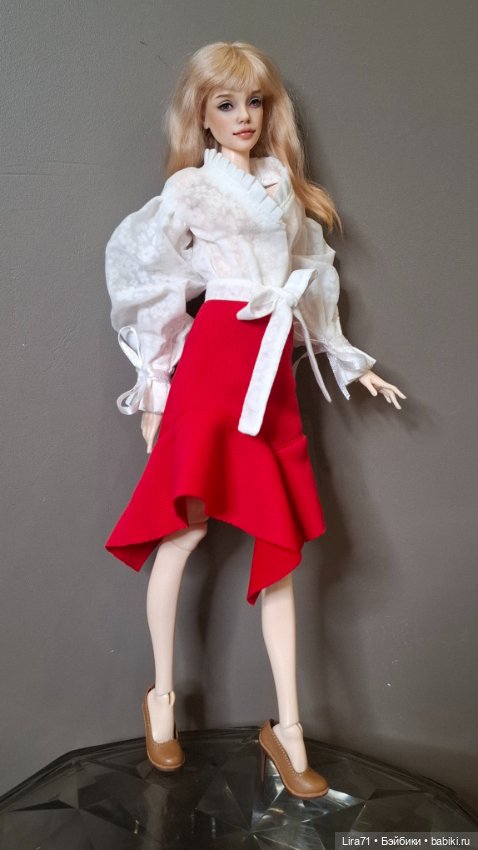 Юбочка для девочек 1/4 — Одежда для BJD (фото 4)