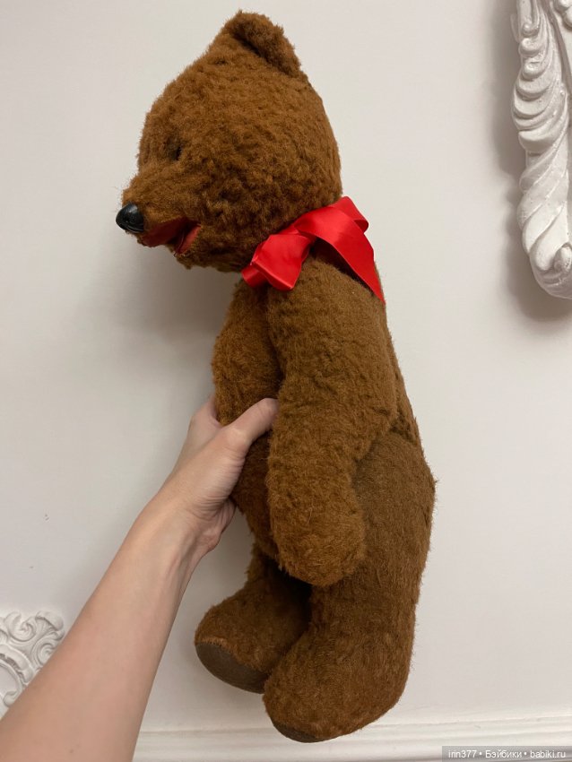 Мишка СССР опилки с формованнной головой (фото 8)