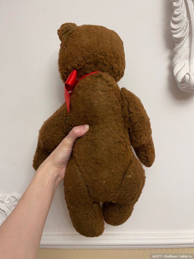 Мишка СССР опилки с формованнной головой (фото 7)