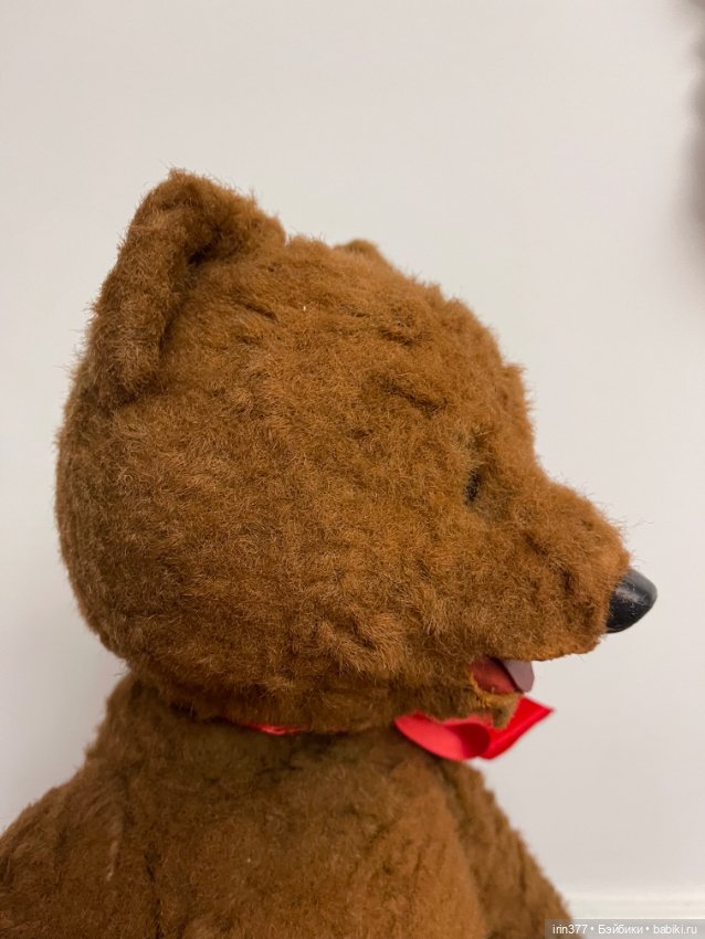 Мишка СССР опилки с формованнной головой (фото 4)
