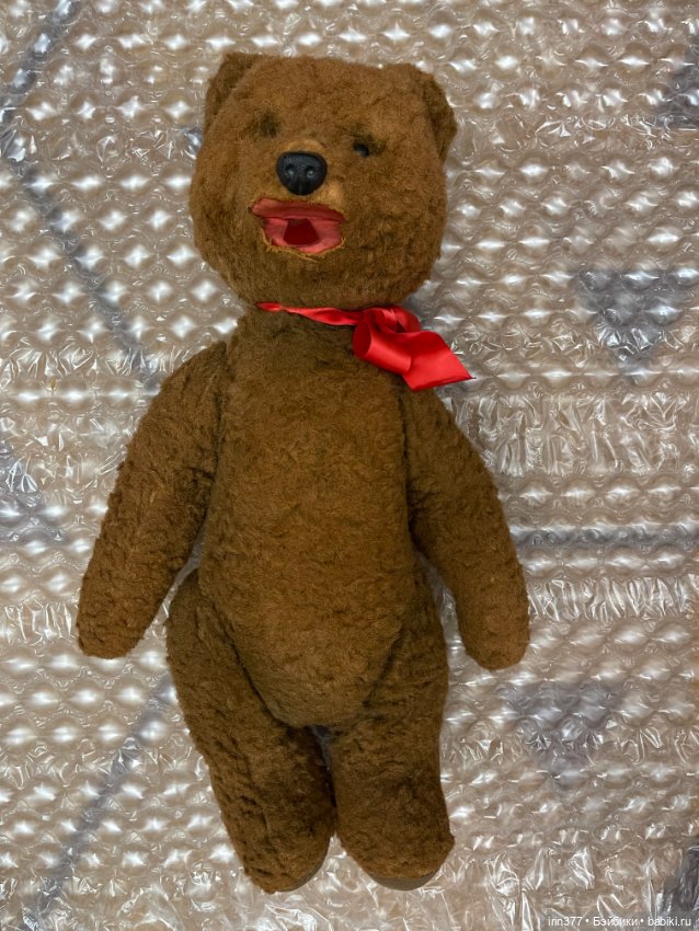 Мишка СССР опилки с формованнной головой (фото 10)