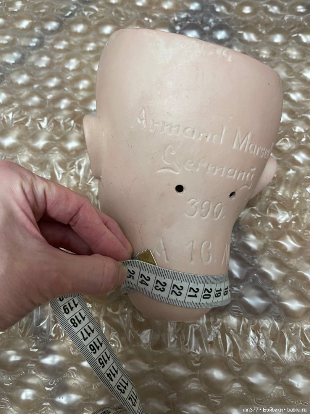 Огромная антикварная голова Armand Marseille 390