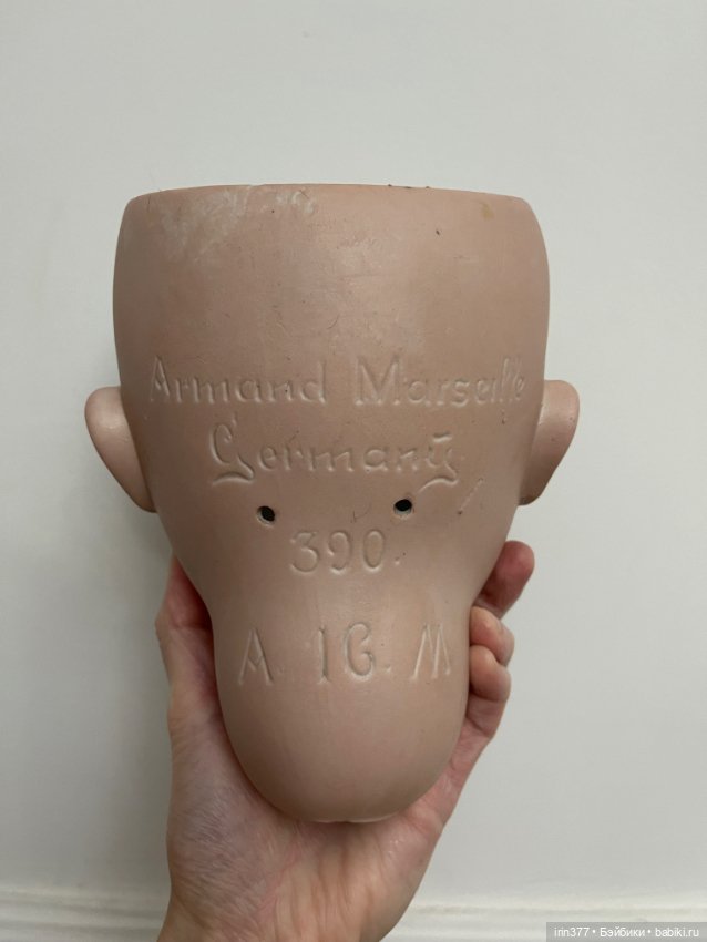 Огромная антикварная голова Armand Marseille 390 (фото 6)