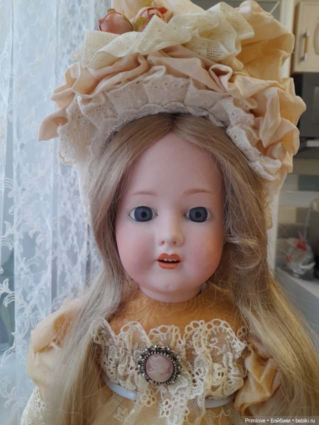 Антикварная кукла Бергманн. 1916 молд (фото 8)