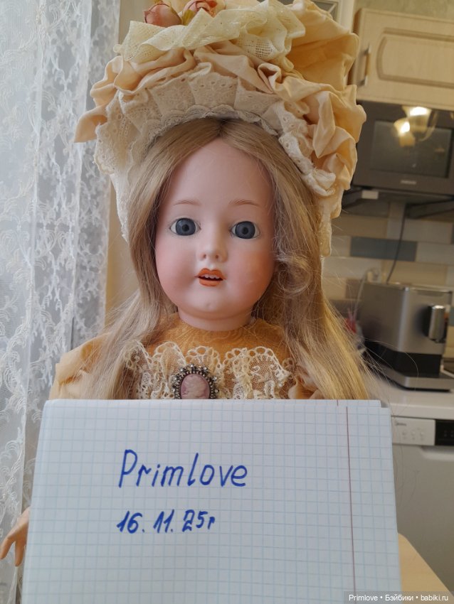 Антикварная кукла Бергманн. 1916 молд (фото 2)