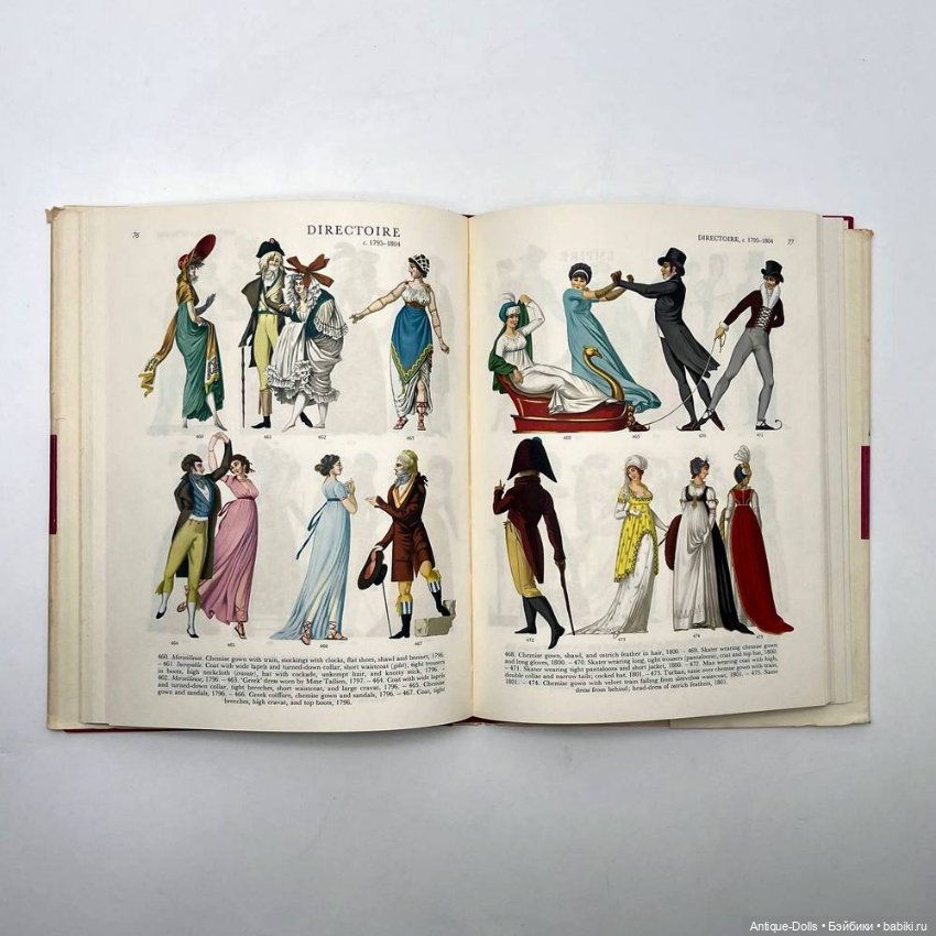 Оригинальная книга Costumes and Styles, автор Henny Harald Hansen 1956 — история костюма, редкость (фото 5)