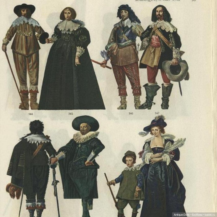 Книга Costumes and Styles, автор Henny Harald Hansen (1956) — редкое издание по истории костюма (фото 6)