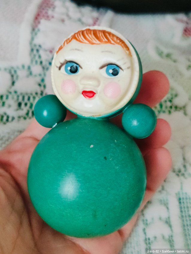 Маленькая неваляшка СССР — Винтажные куклы и игрушки детства (фото 7)