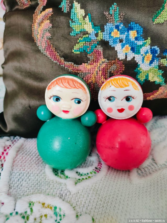 Маленькая неваляшка СССР — Винтажные куклы и игрушки детства (фото 9)