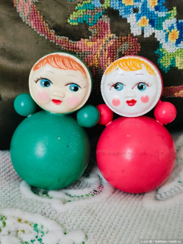 Маленькая неваляшка СССР — Винтажные куклы и игрушки детства (фото 8)