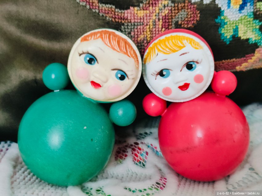 Маленькая неваляшка СССР — Винтажные куклы и игрушки детства
