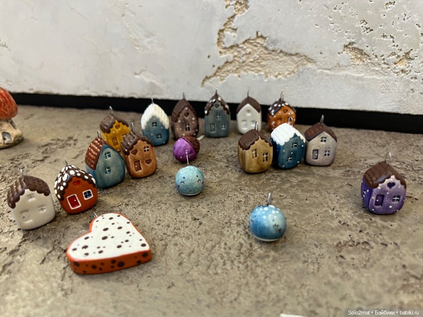 Домики подвески для декора (фото 2)