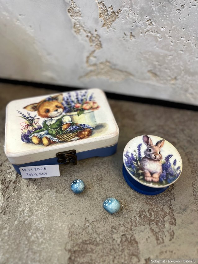 Коробочки шкатулки декупаж (фото 2)