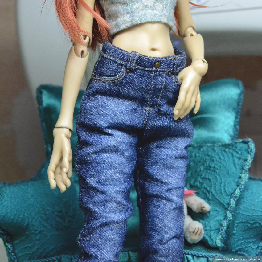 Джинсы для Птички Лоры ptichkaartdolls (фото 2)