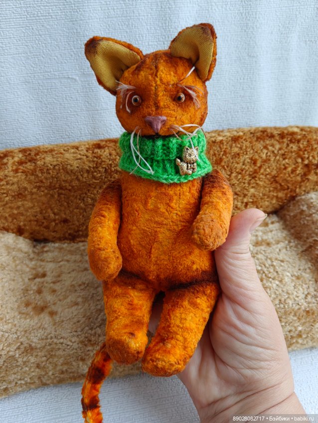 Котик Филя — Авторские игрушки (фото 3)