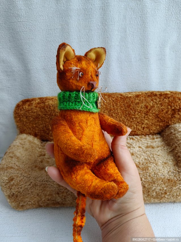 Котик Филя — Авторские игрушки (фото 2)