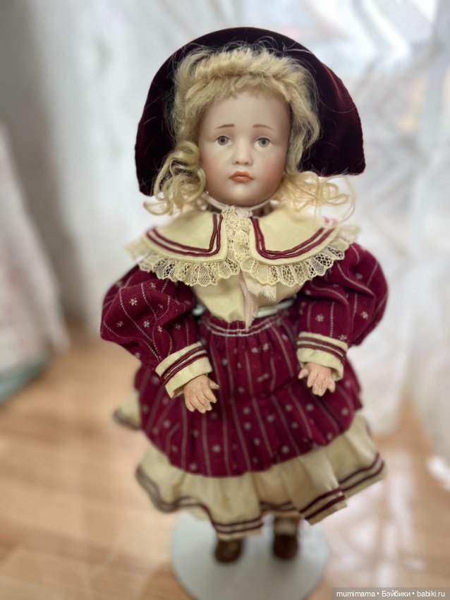 Антикварная характерная кукла Kammer Reinhardt 114 Gretchen рост 30 см (фото 3)
