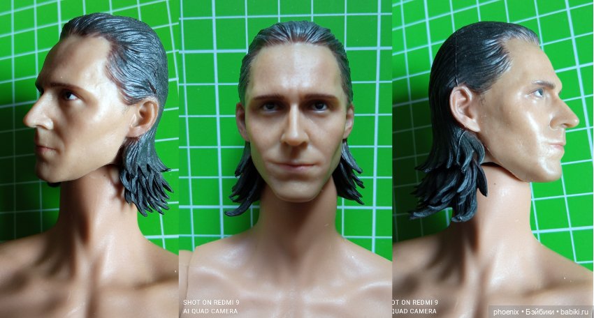 Шарнирная action-фигурка Loki (Локи) НЮД. В комплекте обувь и жестовые кисти. Формат 1/6 (фото 4)