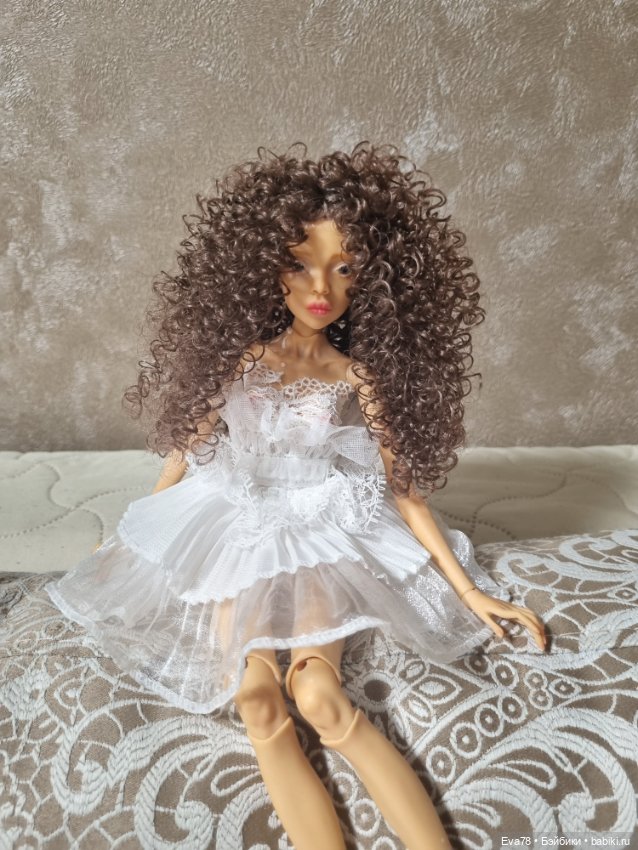 Парик на куклу сестер Поповых с ОГ 11,5 см (фото 2)