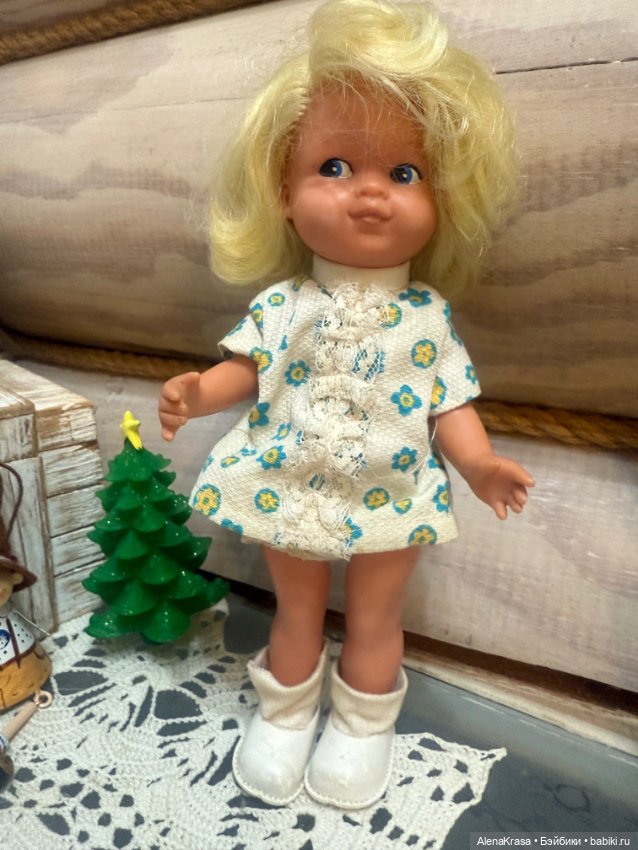 Криворучка кукла ГДР — Винтажные куклы и игрушки детства