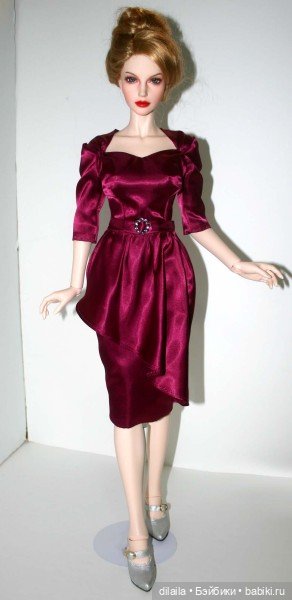 Выкройка PDF в натуральную величину / платье для куклы Иплхаус 1/3 EID BJD 65 см (фото 2)