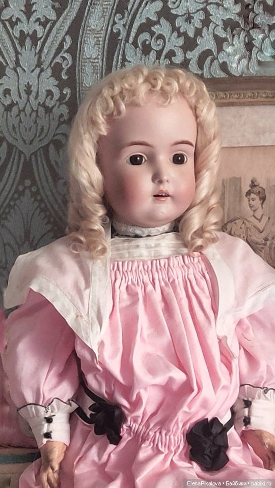 Парик для антикварной куклы (фото 2)