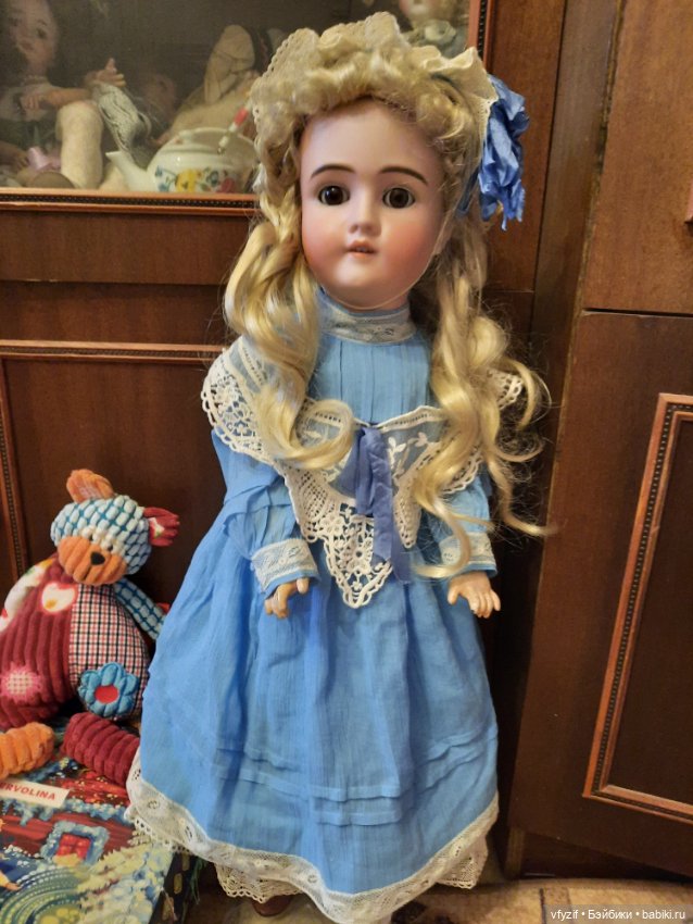 Антикварная кукла Walkure,Kestner для Kley& Hahn (фото 4)