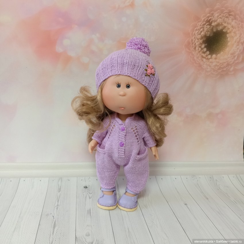 Мини Мия, комбинезон, шапочка, комплект, малышка, Mia D'onil