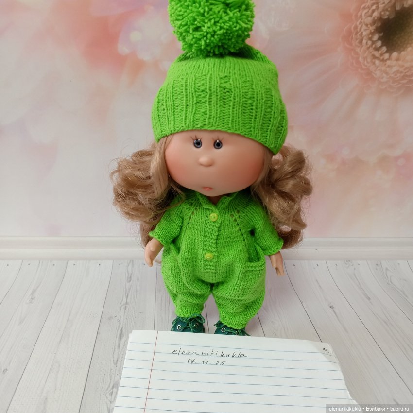 Мини Мия, комбинезон, шапочка, комплект, малышка, Mia D'onil (фото 5)