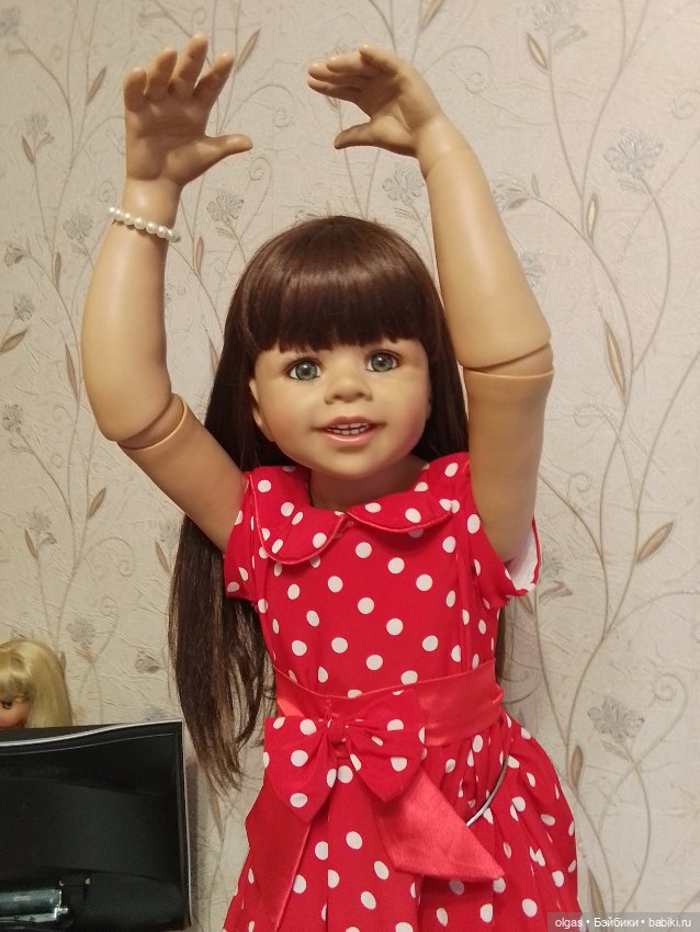 Шарнирная кукла от Моники Левениг (фото 5)