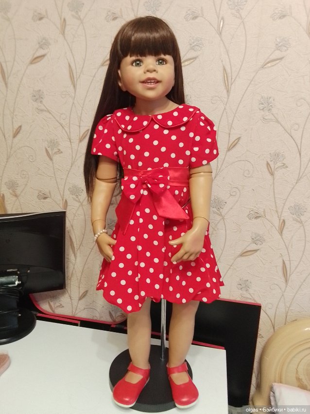 Шарнирная кукла от Моники Левениг (фото 6)