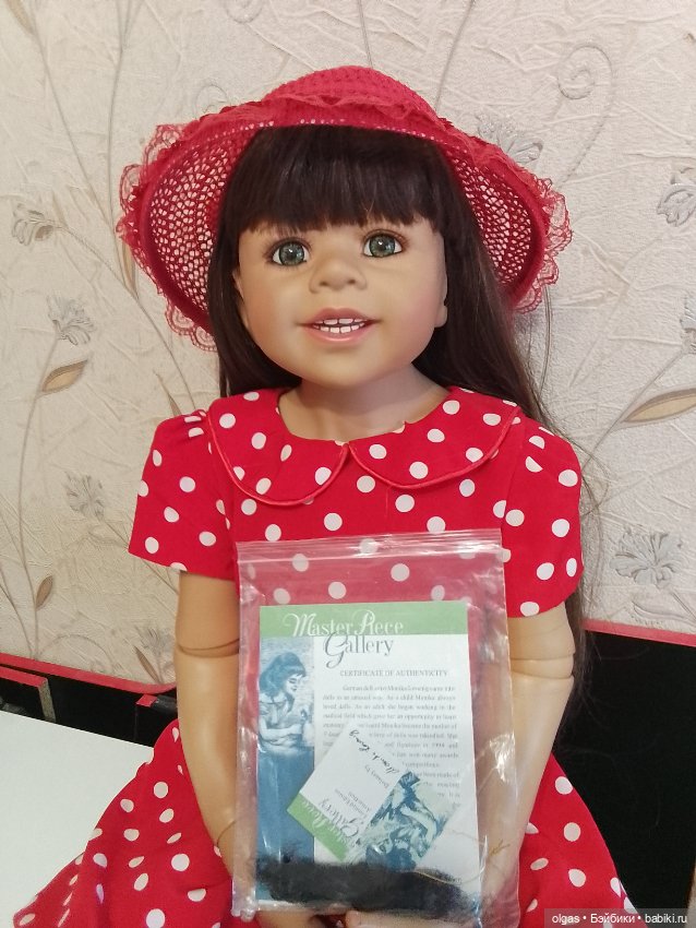Шарнирная кукла от Моники Левениг