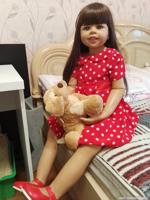 Шарнирная кукла от Моники Левениг (фото 7)