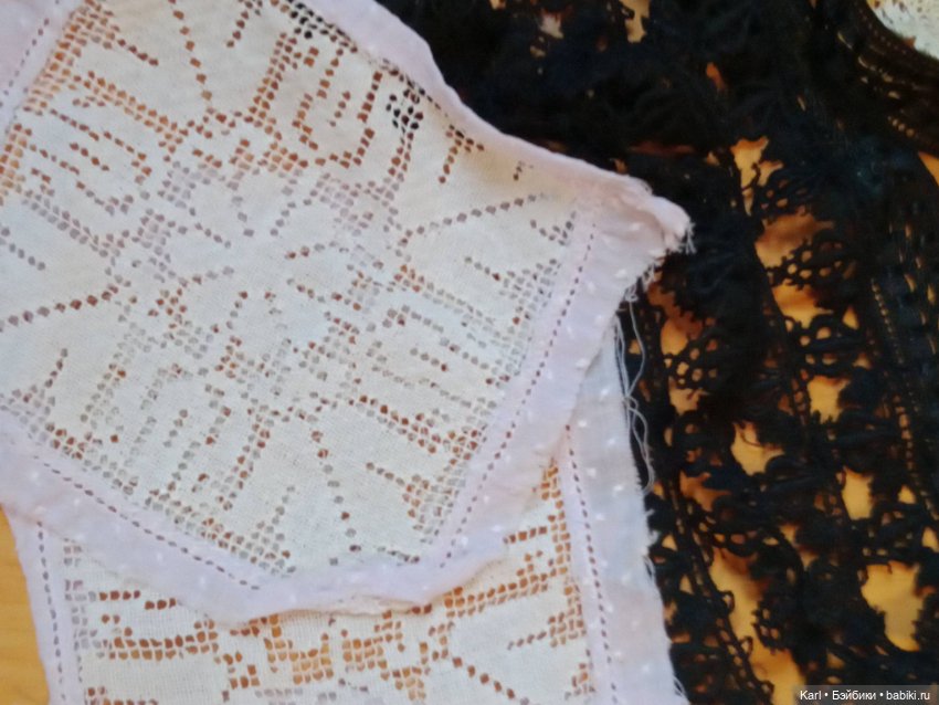 Лот антикварного и винтажного кружева (фото 5)