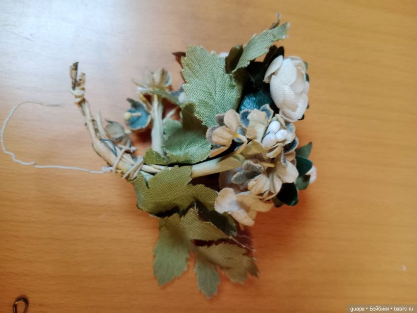Цветы антикварные для украшения кукол (фото 3)