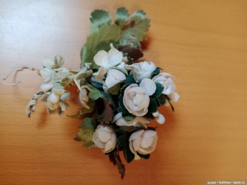 Цветы антикварные для украшения кукол (фото 2)