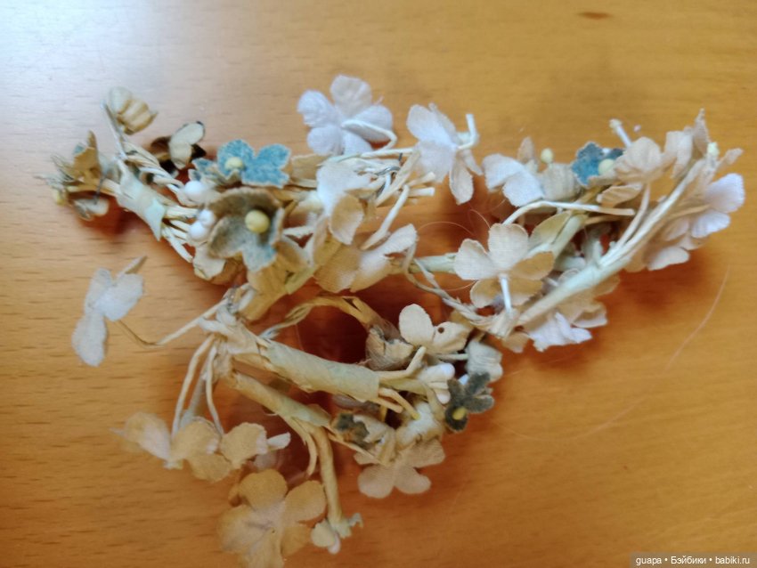 Цветы антикварные для украшения кукол (фото 4)