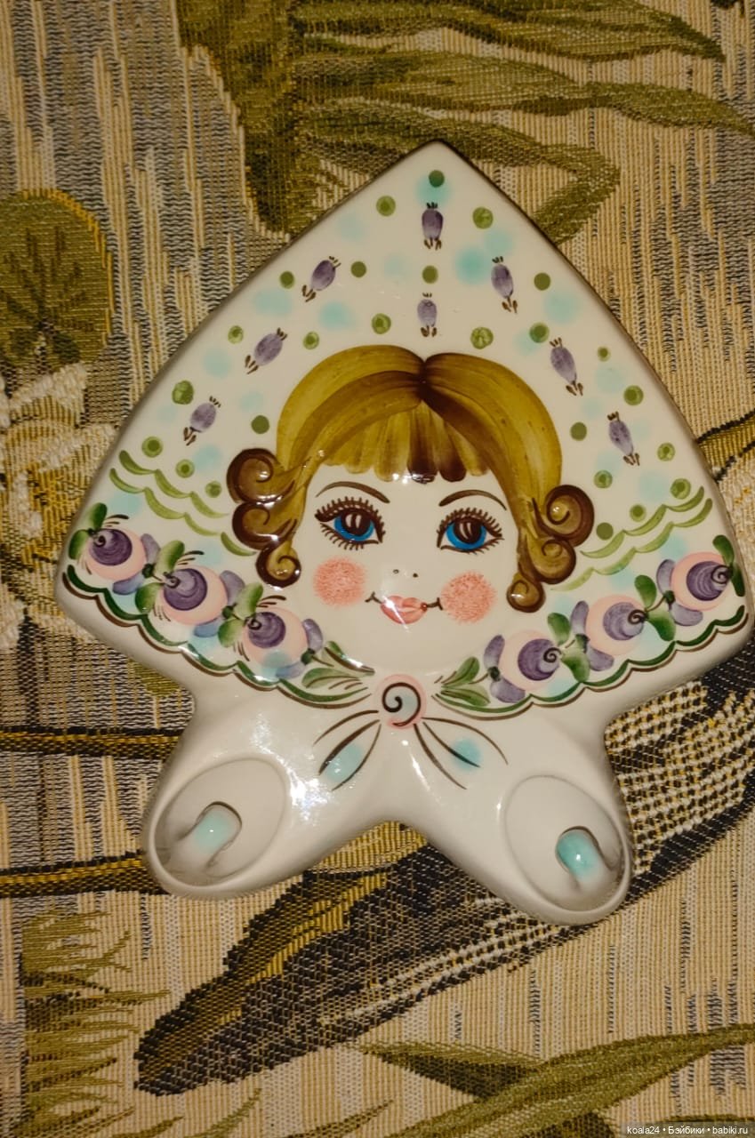 Панно, вешалка. Семикаракорская керамика СССР