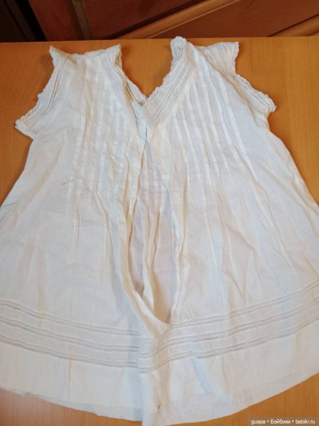 Антикварное платье для куклы (фото 5)